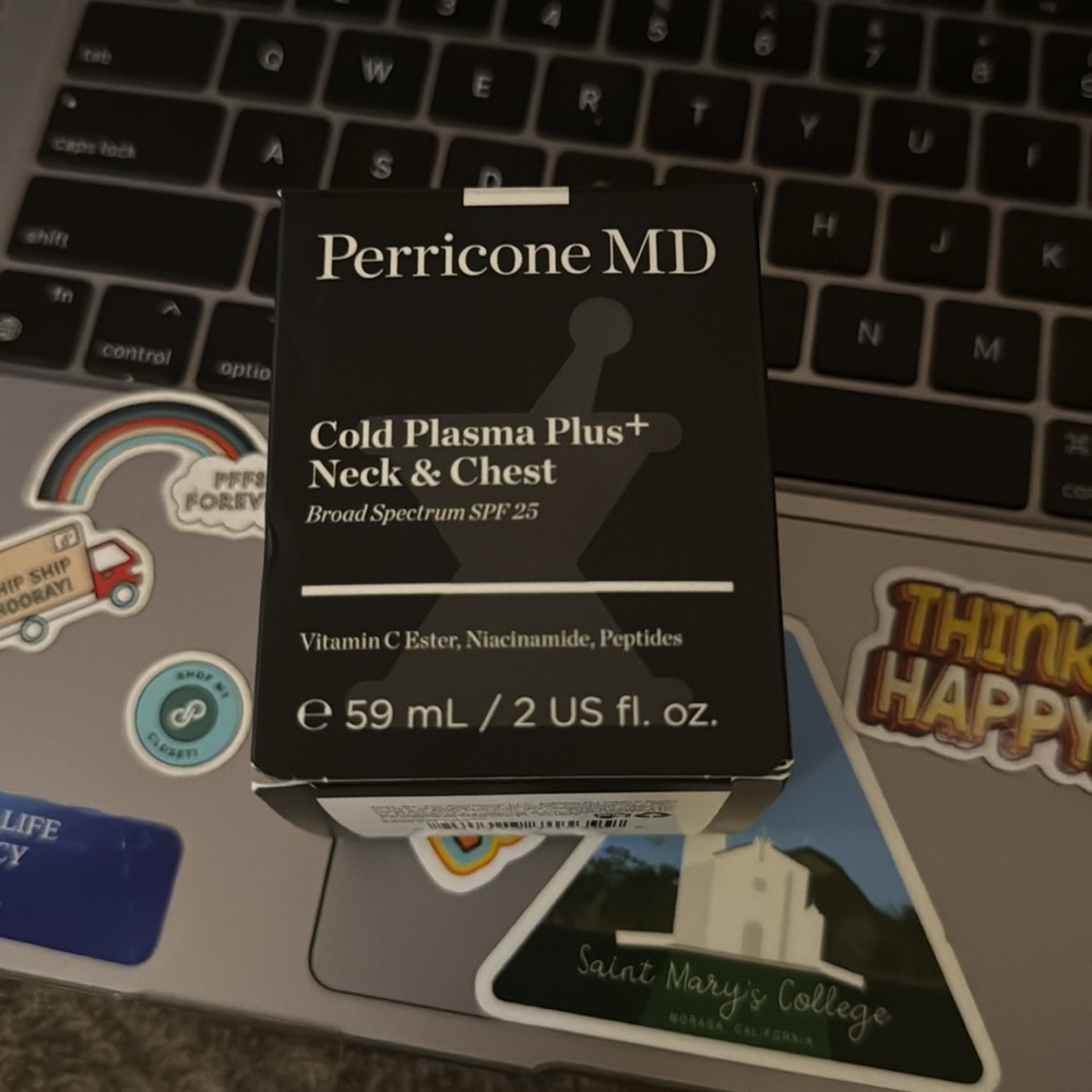 🆕 Perricone MD Cold Plasma Plus+ Neck & Chest Broad Spectrum Moisturizer spf 25 - Picture 6 of 7